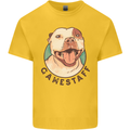 Dog Gamestaff Kids T-Shirt Childrens Yellow