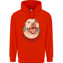 Dog Gamestaff Mens 80% Cotton Hoodie Bright Red