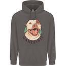 Dog Gamestaff Mens 80% Cotton Hoodie Charcoal