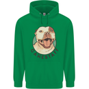 Dog Gamestaff Mens 80% Cotton Hoodie Irish Green