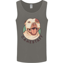 Dog Gamestaff Mens Vest Tank Top Charcoal