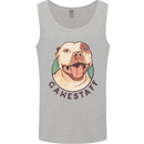 Dog Gamestaff Mens Vest Tank Top Sports Grey