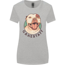 Dog Gamestaff Womens Wider Cut T-Shirt Sports Grey