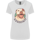 Dog Gamestaff Womens Wider Cut T-Shirt White