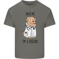 Dog Trust Me I'm a Dogctor Doctor Vet Funny Kids T-Shirt Childrens Charcoal