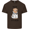 Dog Trust Me I'm a Dogctor Doctor Vet Funny Kids T-Shirt Childrens Chocolate