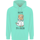 Dog Trust Me I'm a Dogctor Doctor Vet Funny Mens 80% Cotton Hoodie Peppermint