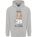 Dog Trust Me I'm a Dogctor Doctor Vet Funny Mens 80% Cotton Hoodie Sports Grey