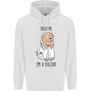 Dog Trust Me I'm a Dogctor Doctor Vet Funny Mens 80% Cotton Hoodie White