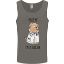 Dog Trust Me I'm a Dogctor Doctor Vet Funny Mens Vest Tank Top Charcoal