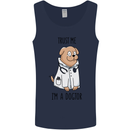 Dog Trust Me I'm a Dogctor Doctor Vet Funny Mens Vest Tank Top Navy Blue