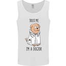 Dog Trust Me I'm a Dogctor Doctor Vet Funny Mens Vest Tank Top White