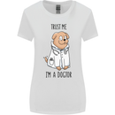 Dog Trust Me I'm a Dogctor Doctor Vet Funny Womens Wider Cut T-Shirt White