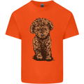 Dogs Cute Labradoodle Puppy Kids T-Shirt Childrens Orange