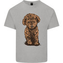 Dogs Cute Labradoodle Puppy Kids T-Shirt Childrens Sports Grey