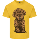 Dogs Cute Labradoodle Puppy Kids T-Shirt Childrens Yellow