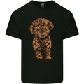 Dogs Cute Labradoodle Puppy Mens Cotton T-Shirt Tee Top Black