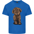 Dogs Cute Labradoodle Puppy Mens Cotton T-Shirt Tee Top Royal Blue