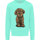 Dogs Cute Labradoodle Puppy Mens Sweatshirt Jumper Peppermint