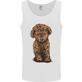 Dogs Cute Labradoodle Puppy Mens Vest Tank Top White