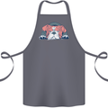 Dogs English Bulldog Cotton Apron 100% Organic Steel