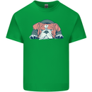 Dogs English Bulldog Kids T-Shirt Childrens Irish Green