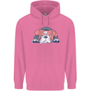 Dogs English Bulldog Mens 80% Cotton Hoodie Azelea