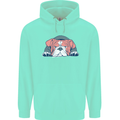 Dogs English Bulldog Mens 80% Cotton Hoodie Peppermint