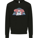 Dogs English Bulldog Mens Sweatshirt Jumper Black