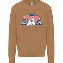 Dogs English Bulldog Mens Sweatshirt Jumper Caramel Latte