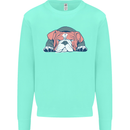 Dogs English Bulldog Mens Sweatshirt Jumper Peppermint