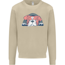 Dogs English Bulldog Mens Sweatshirt Jumper Sand