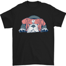 Dogs English Bulldog Mens T-Shirt Cotton Gildan Black