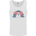 Dogs English Bulldog Mens Vest Tank Top White