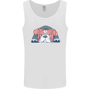 Dogs English Bulldog Mens Vest Tank Top White