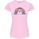 Dogs English Bulldog Womens Petite Cut T-Shirt Light Pink