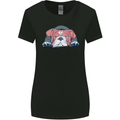Dogs English Bulldog Womens Wider Cut T-Shirt Black