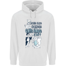 Dogs Have Owners Cats Have Staff Funny Childrens Kids Hoodie White