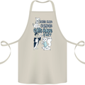 Dogs Have Owners Cats Have Staff Funny Cotton Apron 100% Organic Natural