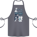 Dogs Have Owners Cats Have Staff Funny Cotton Apron 100% Organic Steel