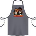 Dogs Pug Fiction Funny Movie Parody Cotton Apron 100% Organic Steel