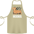 Dogs Rauhaardackel Mama Cotton Apron 100% Organic Khaki