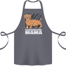 Dogs Rauhaardackel Mama Cotton Apron 100% Organic Steel