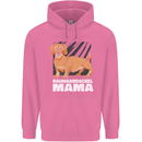 Dogs Rauhaardackel Mama Mens 80% Cotton Hoodie Azelea