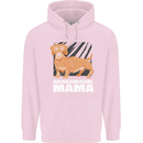 Dogs Rauhaardackel Mama Mens 80% Cotton Hoodie Light Pink