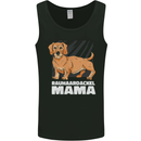 Dogs Rauhaardackel Mama Mens Vest Tank Top Black