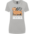 Dogs Rauhaardackel Mama Womens Wider Cut T-Shirt Sports Grey