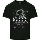 Dogs Rule the World Movie Black Pug Funny Kids T-Shirt Childrens Black