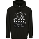 Dogs Rule the World Movie Black Pug Funny Mens Hoodie Black