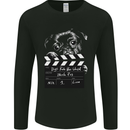 Dogs Rule the World Movie Black Pug Funny Mens Long Sleeve T-Shirt Black